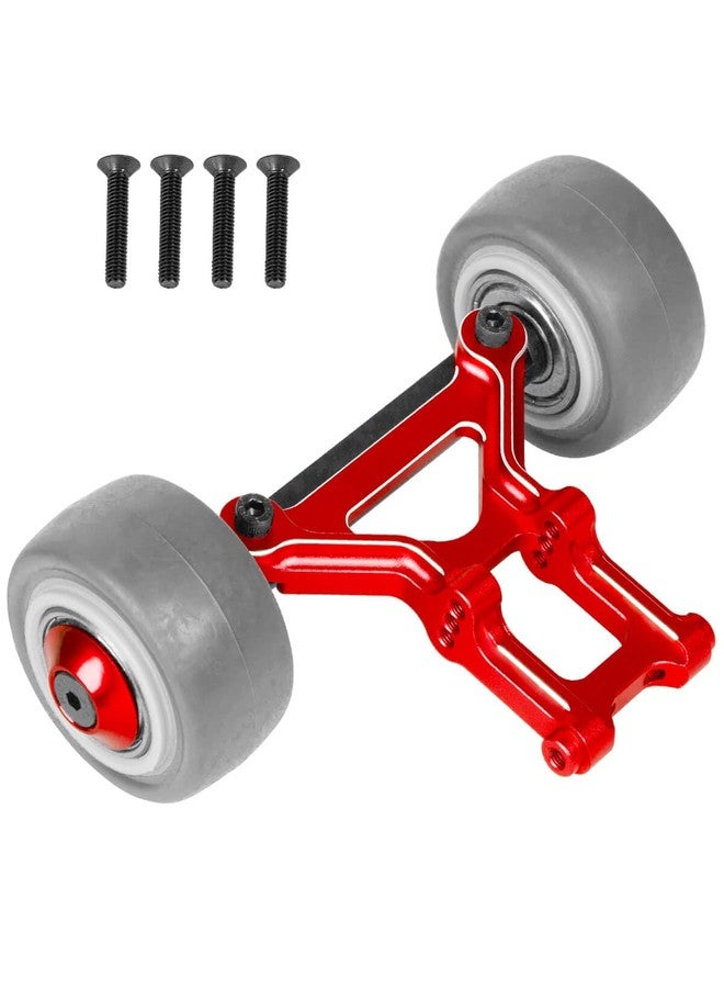 ARRCat Aluminum Wheelie Bar Set Upgrades Part for Typhon 6S BLX,Outcast 6S BLX,Kraton 6S BLX,Talion 6S BLX,Notorious 6S BLX,ARRCat Hops Up Upgrades Part,Replace AR320366 (Red) - Image 1